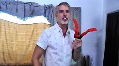 Gay DILF Richard Lennox turns you into his fuck toy