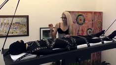 Mistress Helix - Tilt Table Clit Tease - TeaseAndThankYou