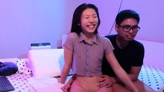 Sexy teen doggystyle fuck on webcam close up