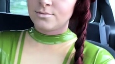Amateur striptease and Solo masturbation