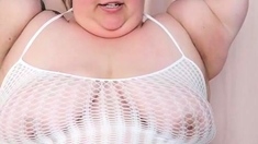 Fat bbw amateur stripping tease