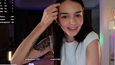 Brunette Solo Webcam Masturbation