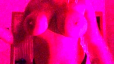 Big boobs milf masturbates with her dildo