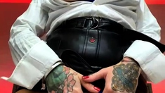 Amateur blond girl with big boobs getting fucked