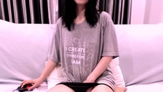Shy brunette homemade amateur webcam teen