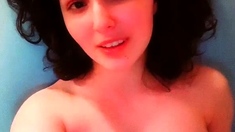Teen Cute Italian Brunette Solo At