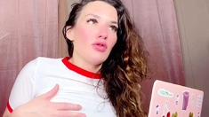 Brunette Solo Webcam Masturbation