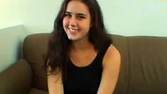 Brunette Solo Webcam Masturbation