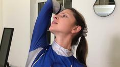 Teen Cute Italian Brunette Solo At
