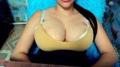 Big boobs milf masturbating