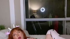 Chubby Busty Teen Solo Masturbation