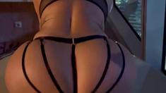 Hot Babe With Big Boobs And A Nice Ass In Sexy Lingerie