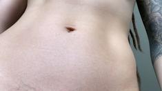 Sexy amateur blonde fingers and toys her wet pussy