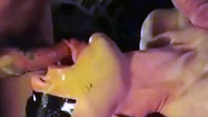 Daddy's Amateur Brutal Face Fuck