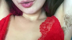 Close up amateur masturbating solo