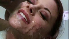 Amateur Blowjobs with Horny Big Titted Brunettes