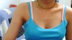 Indian Amateur Sweetie on Webcam