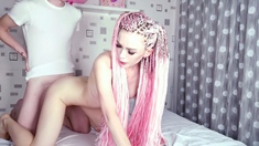 Blonde babe ally hardcore fuck