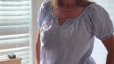 Lovely Blonde With Tight Pussy Masturbate Solo