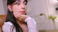 Close up teen masturbation