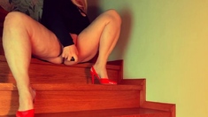 Crazy Solo Female Squirting Orgasms with Dildo