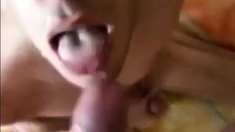 Amateur Bukkake Blowjob With Cum-hungry Men