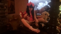 Cute blonde amateur webcam teen masturbating