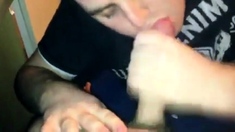 Sucking And Tasting Him