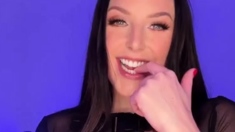Angela White - Gooner JOI And Dildo Play
