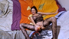 Big-titted Camgirl Plays With Two Sex Toys