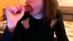 sexy webcam face fuck deepthroat cute girl