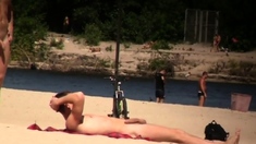 hard beach