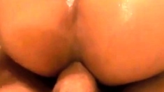 Femboy gets 2 creampies in POV