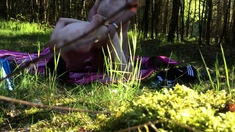 public fuck in the forest cruising bareback