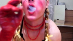 smoking for you on my slutty clothes