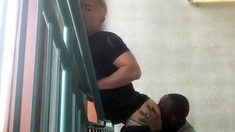 Hot Guys fucking in Stairwell